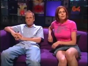 Morgan Webb Exposes Her Amazing Cleavage
