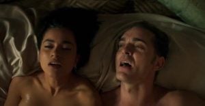 Nipples and Full Breast Sex Scene